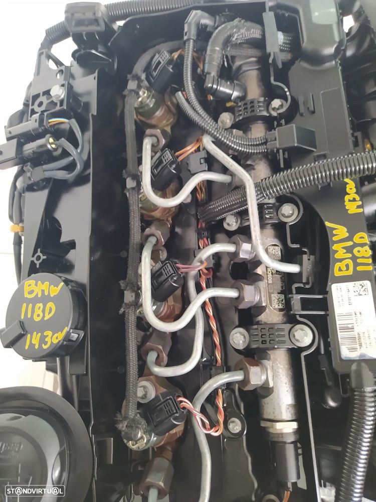 Motor BMW 118D 143cv E87 E90 2008 N47D20C caixa 6 velocidades CBB - 3