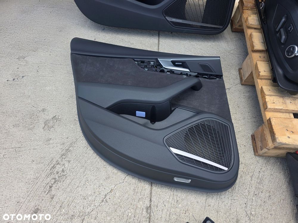 FOTEL FOTELE SKÓRA AUDI A5 8W 8W8 GRZANE MASAŻE ELEKTRYKA ALCANTARA EUROPA - 4