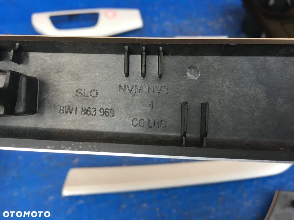 Audi A4 B9 Lift S-Line Dekor Dekory Listwy Ozdobne Konsoli Drzwi 2023r - 17