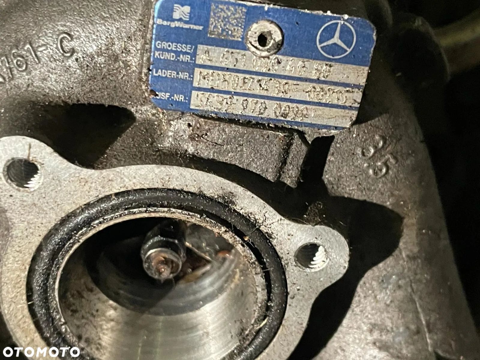Turbina turbosprężarka A6510904080 Mercedes 2.2CDi BiTurbo - 1