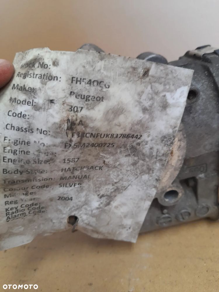 PRZEPUSTNICA PEUGEOT 307 1.6 16V nr 0280750085 - 5
