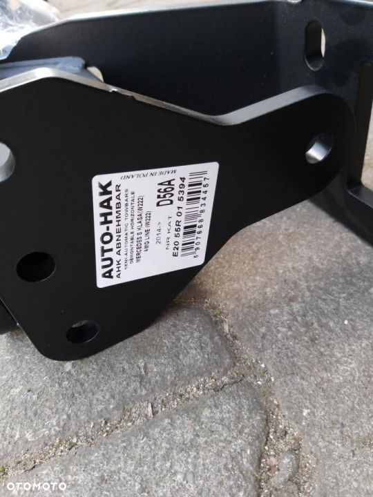 hak holowniczy MERCEDES S KLASA (W222) OD 2014- 4 MATIC TEŻ AMG kula ODEJMOWANA - 3
