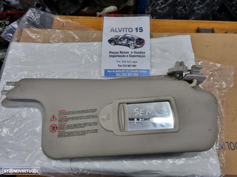 palas de sol Renault Scenic 2006 - 1