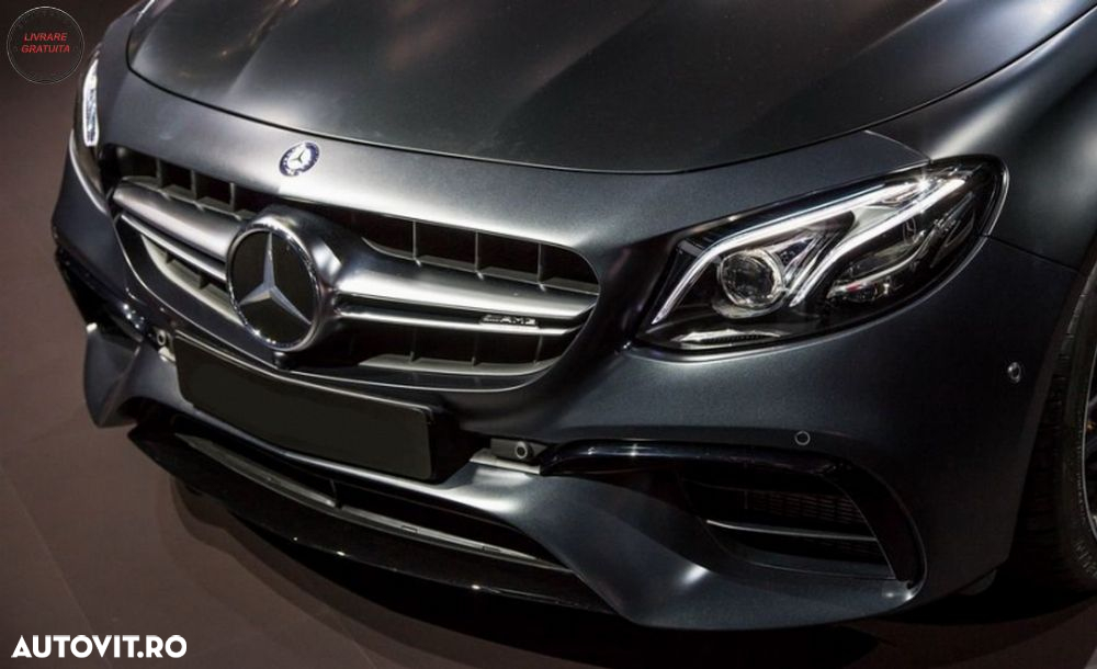 Bara Fata Mercedes E-Class W213 S213 C238 A238 (2016-2019) E63 Design Editie Negru- livrare gratuita - 13