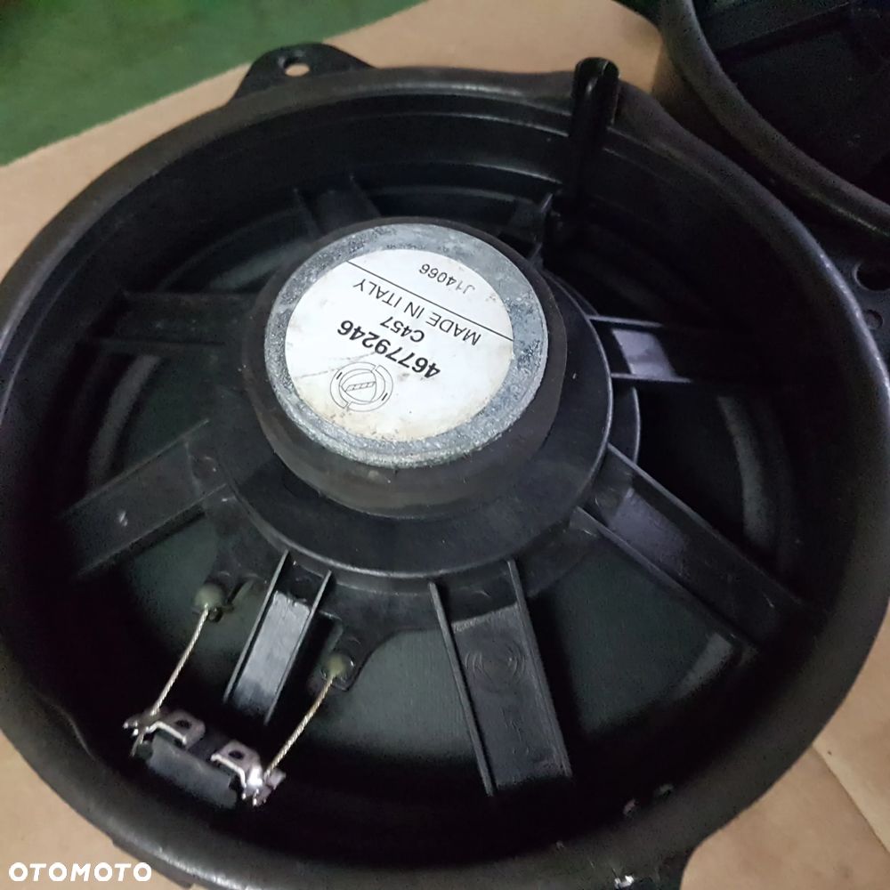 GŁOŚNIK GŁOŚNIKI duzy mały przód tył lancia ypsilon punto II fiat 500 Głośnik wysokotonowy Fiat Grande Punto Bravo Linea JUMPER FIORINO Qubo  oryginał - 26