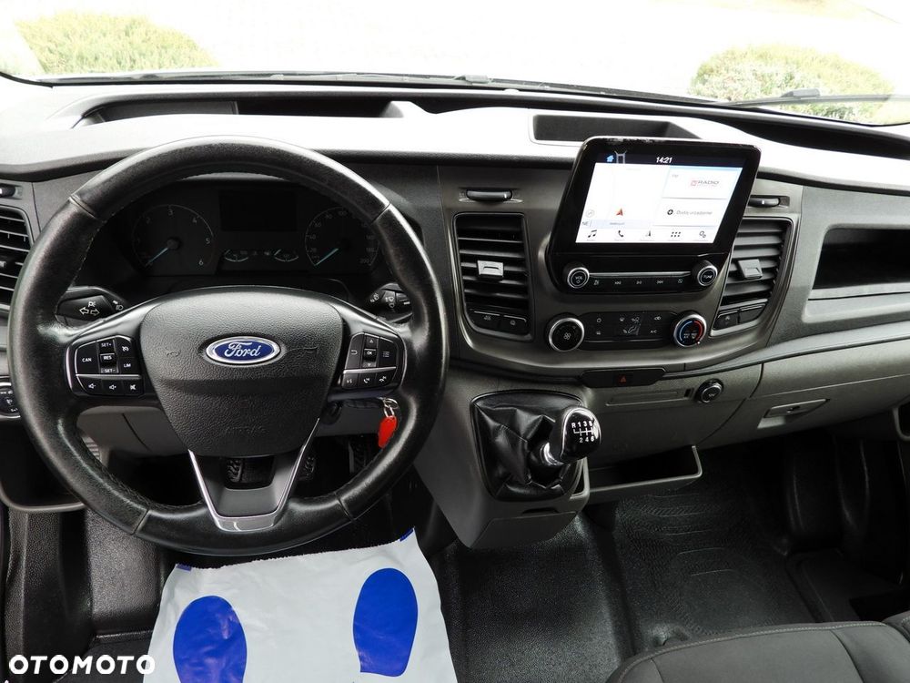 Ford TRANSIT KONTENER WINDA 8 PALET TEMPOMAT NAWIGACJA BLIŹNIACZE KOŁA KLIMATYZACJA  130KM - 29