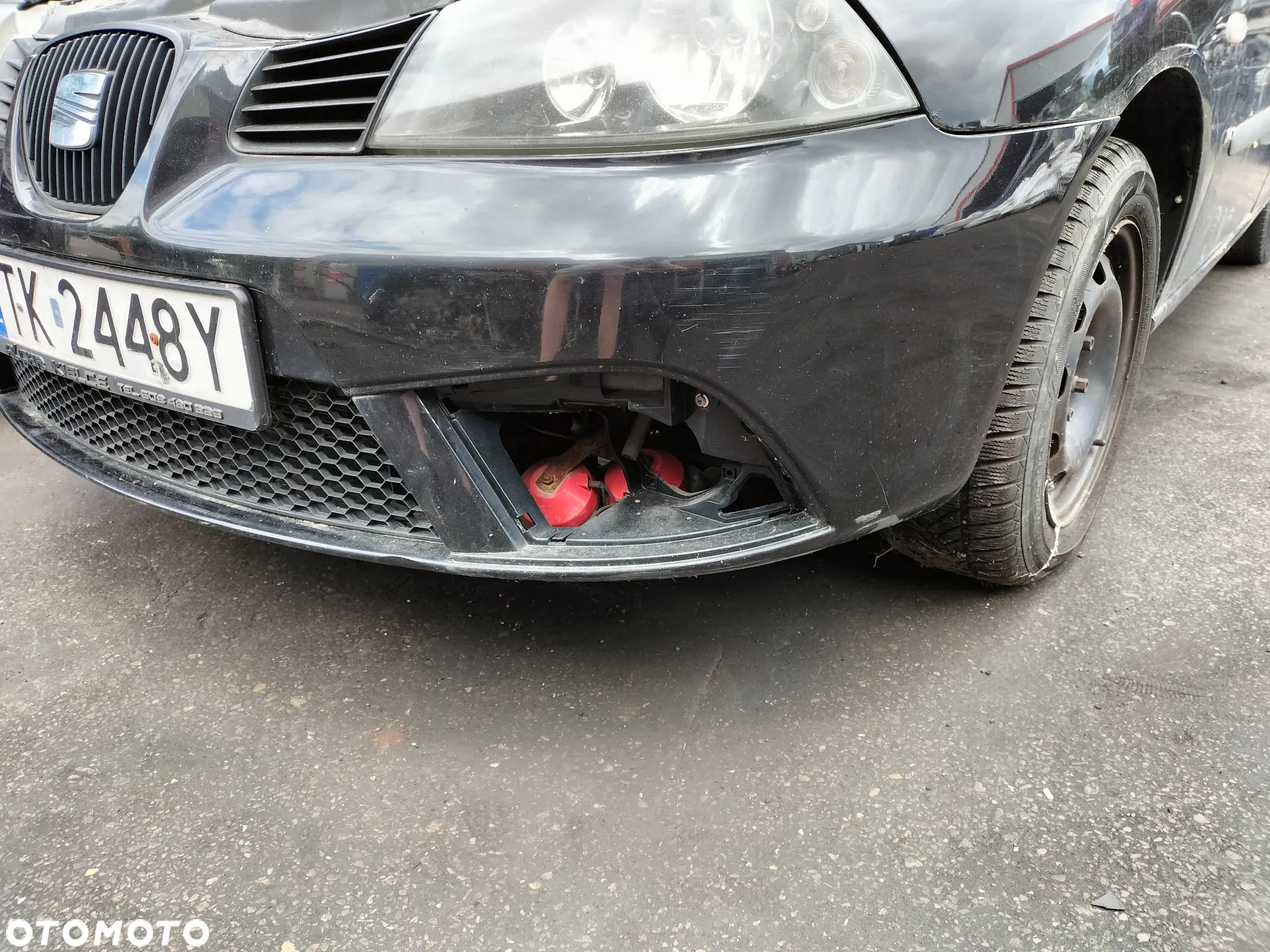 ZDERZAK PRZÓD PRZEDNI FR SEAT IBIZA III KOD LAKIERU LC9Z - 3