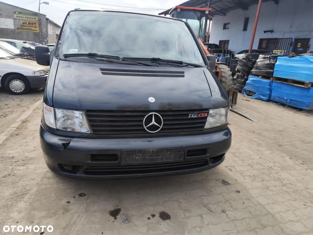mercedes vito w638 maska zderzak lampa grill błotnik drzwi zbiornik paliwa szyba lusterko klamka - 3