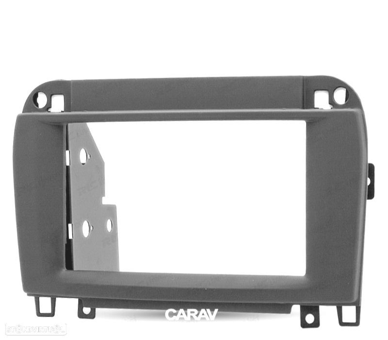 MOLDURA ADAPTADOR PRETO PARA RADIO 2-DIN PARA MERCEDES CLASE-CL CLASE-S - 2