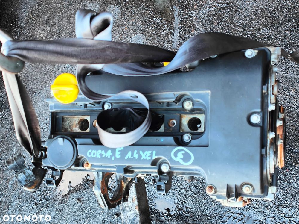 OPEL CORSA E 19r 1.4 16V 66kW SILNIK B14XEL GOŁY - 1