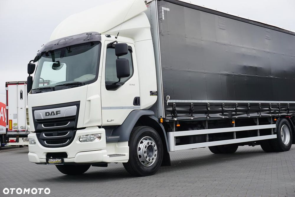 DAF / LF / 290 / E 6 / FIRANKA + WINDA / ŁAD. 9 970 KG / 19 PALET - 22