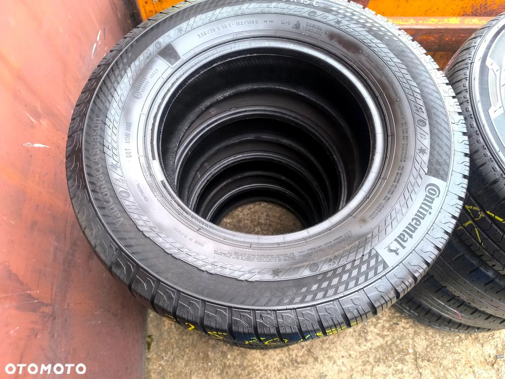 225/70R15C 15 C 112/110R Opony Całoroczne Wielosezonowe CONTINENTAL VanContact 4SEASON 23r. 225/70 ALU-RAD Legnica 6,5mm 4mm - 10