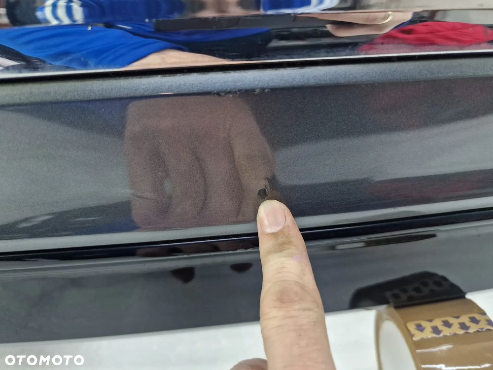 VW TIGUAN II 5NA 15- R-LINE ZDERZAK TYLNY TYLNI TYŁ + DYFUZOR POD HAK + ŚRODKOWY CHROM , NR 5NA807521C + 5NA807568G , NR AUKCJI DT872 - 9