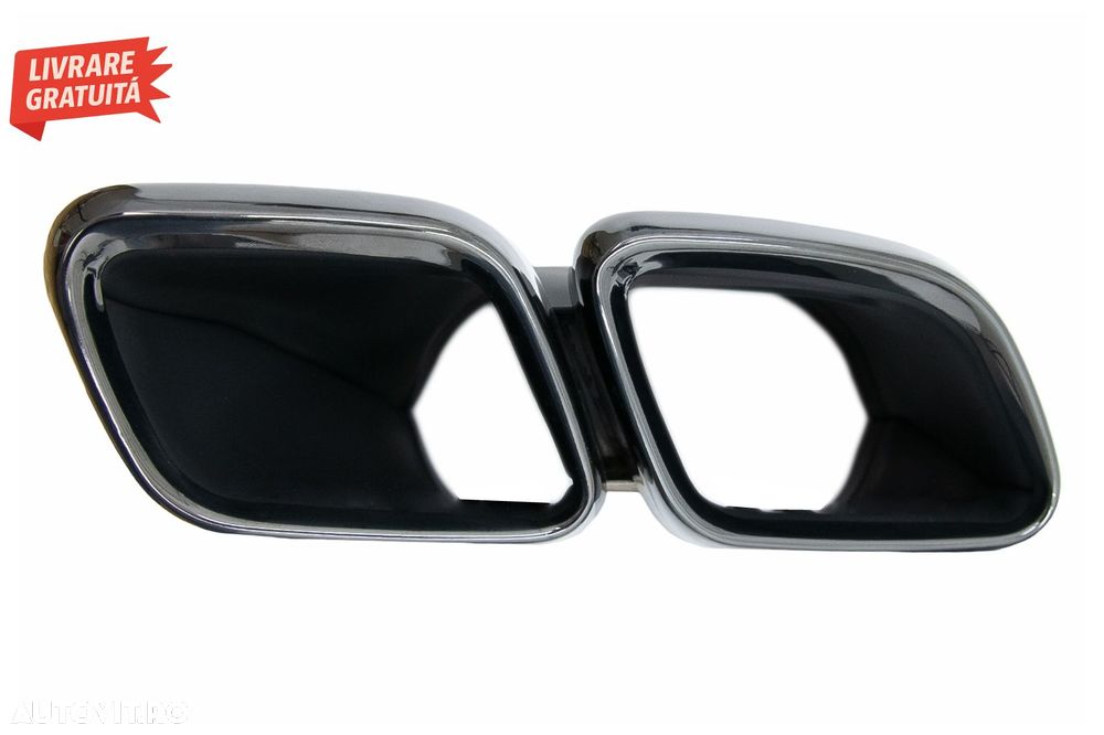 Difuzor cu Ornamente de evacuare Mercedes C-Class W205 S205 (2014-2020) C63S Desig- livrare gratuita - 9
