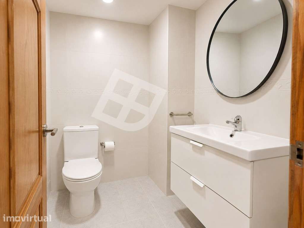 Apartamento T2 com espaços exteriores e garagem a poucos minutos da... - Grande imagem: 5/13
