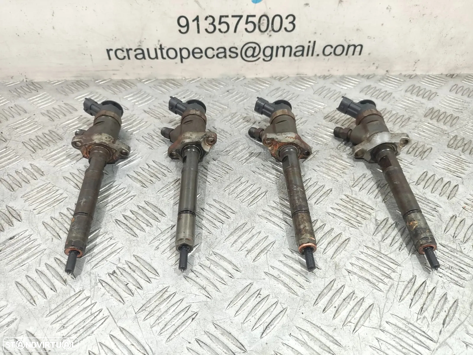 Conjunto Injetores Bosch / PSA - Peugeot Citroen Ford Volvo - 1.6 HDI 110cv - 0445110297 - 4