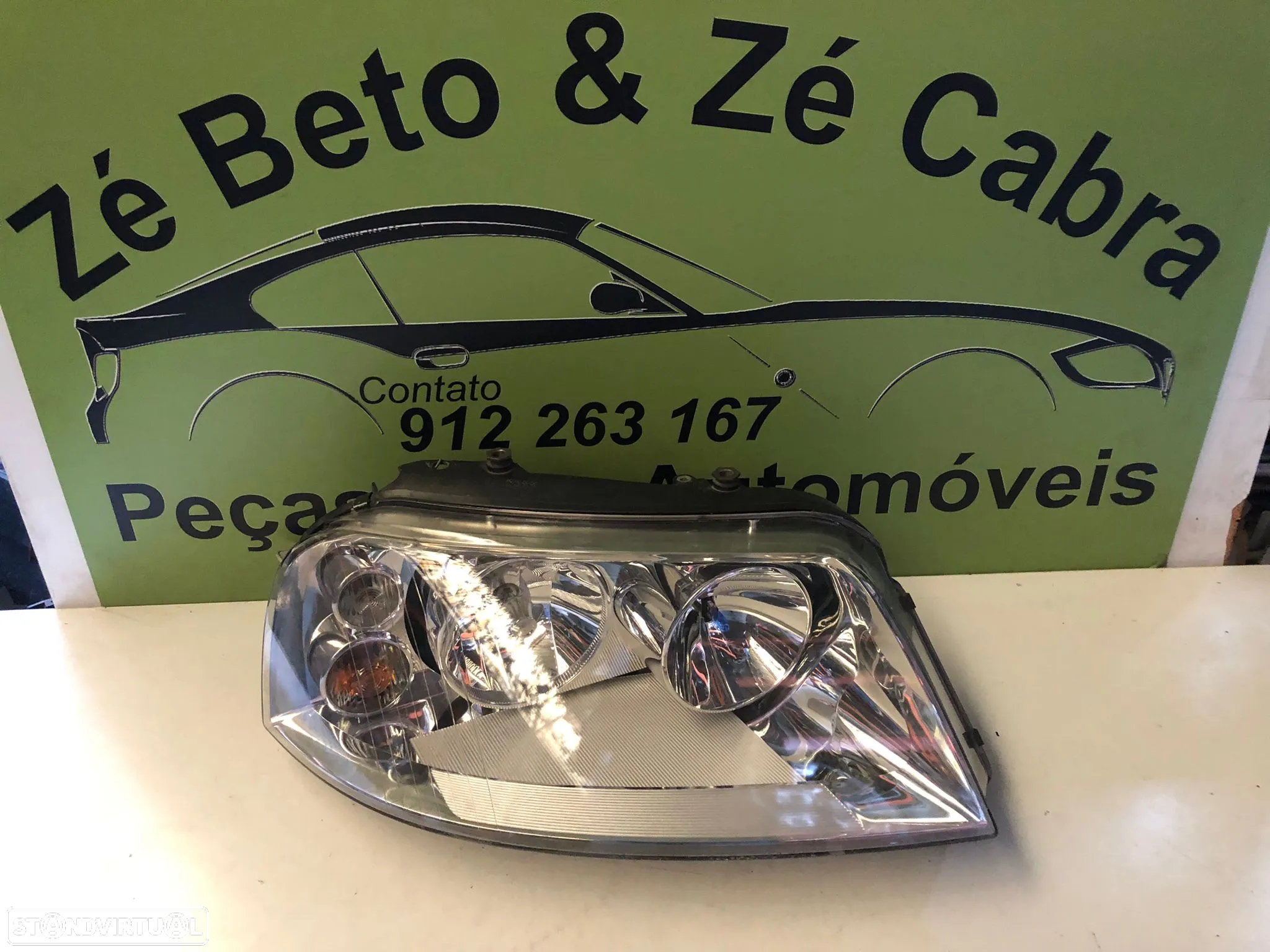 VW SHARAN 7M FAROL DIREITO - FF733 - 2