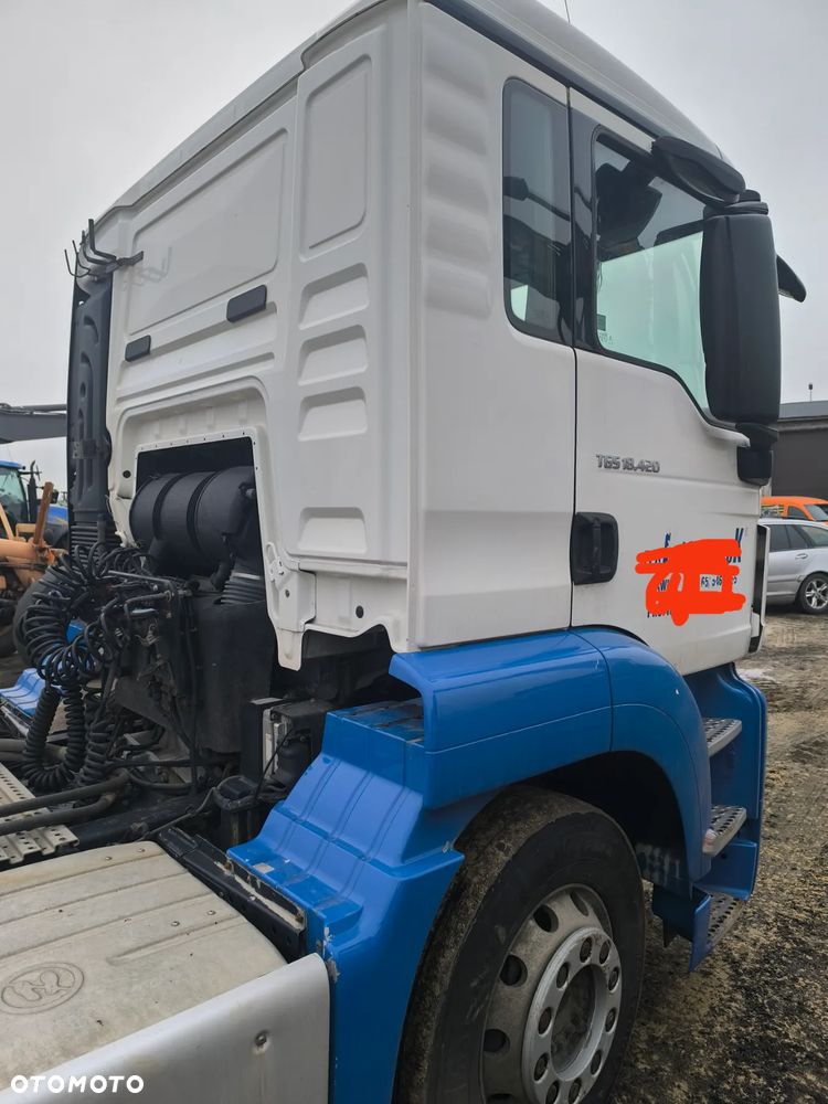 Man tgs 2018 kabina dzienna krótka budowlana kpl - 2