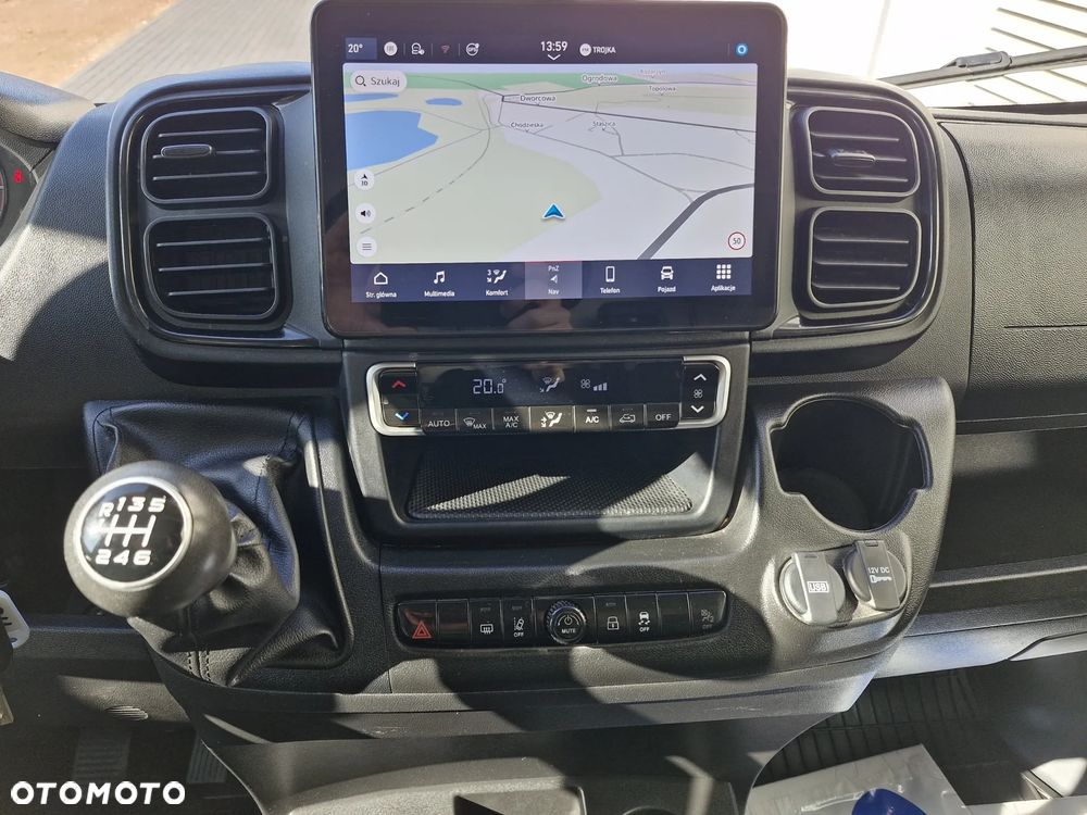 Fiat Ducato, L4H3 MAXI, nawigacja, kamera cofania, tempomat, klima - 17