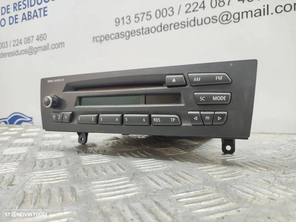 Radio Autoradio Leitor CD Business BMW Serie 1 3 9200101 2006 - 2013 - 2
