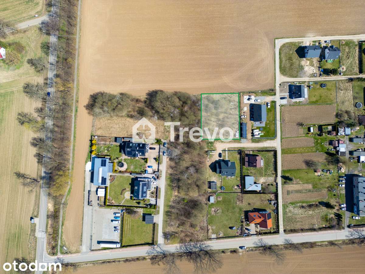 Działka budowlana 1200 m² | Trutnowy | Media - Pełny obrazek: 4/4