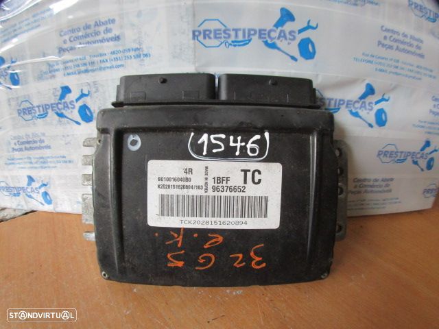 Centralina 1BFF96376652 CHEVROLET KALOS 2005 1.2I  GPL 72CV 5P CINZA CHEVROLET KALOS 2005 1.2I 72CV 5P AZUL - 1