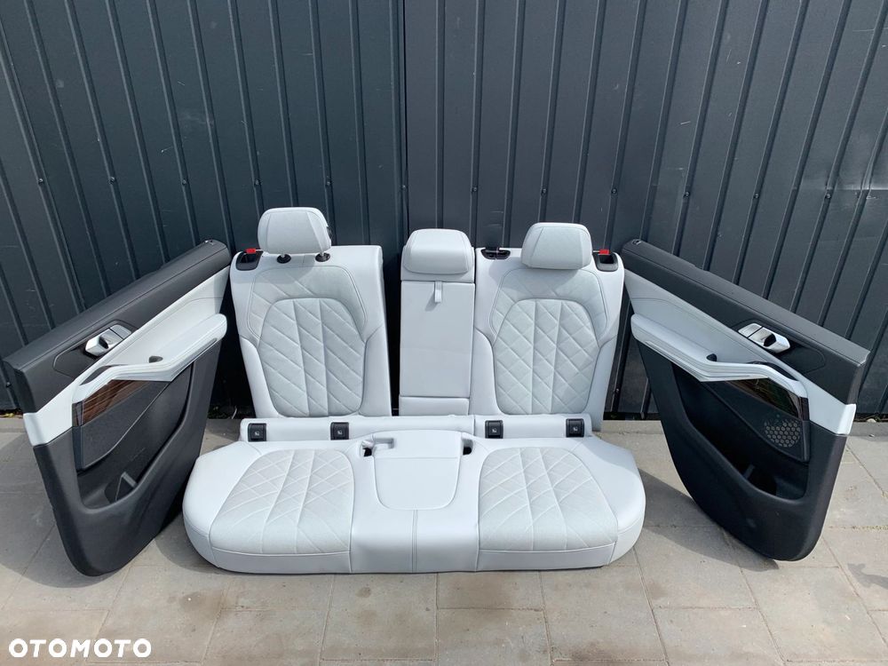FOTELE TAPICERKA SPORT GRZANE PRZÓD ELEKTRYCZNE PAMIĘĆ BMW X5 G05 SKÓRA LCI - 10