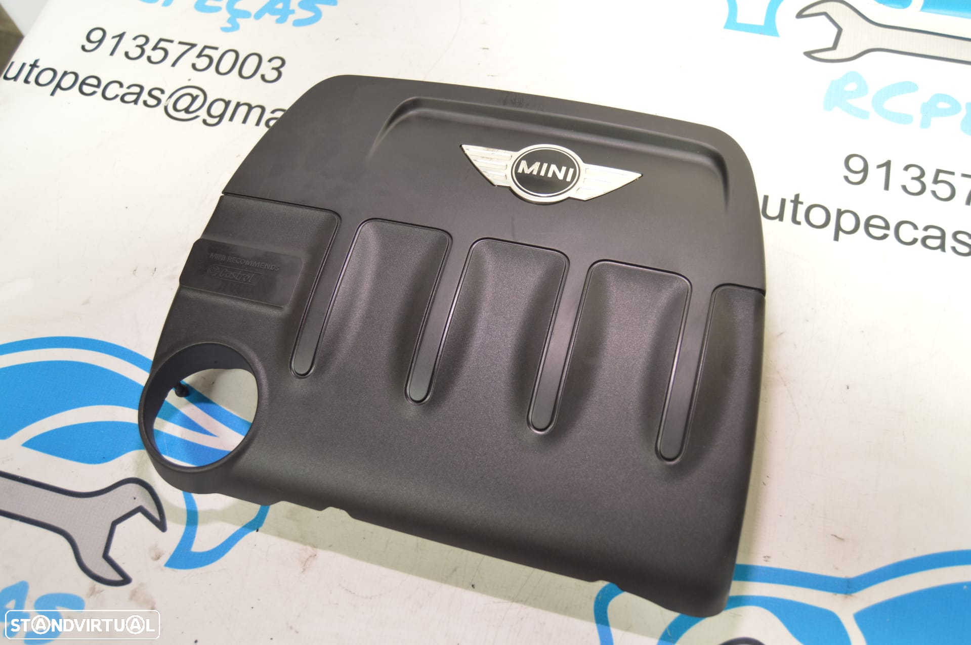 TAMPA TAMPO MOTOR 586509 58650910 11147800389 1114 7800389 MINI COOPER R56 1.6D 110CV 9HZ DV6TED4 - 4