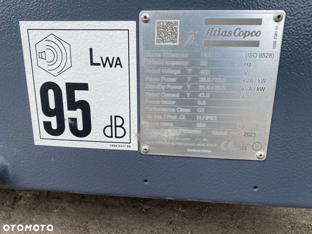 Atlas Copco QES30 30KVA - 4