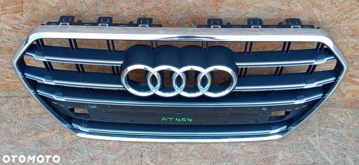 AUDI A6 C7 LIFT 14- ATRAPA KRATKA ŚRODKOWA GRILL ZDERZAKA PRZÓD 4G0853651BP - 2