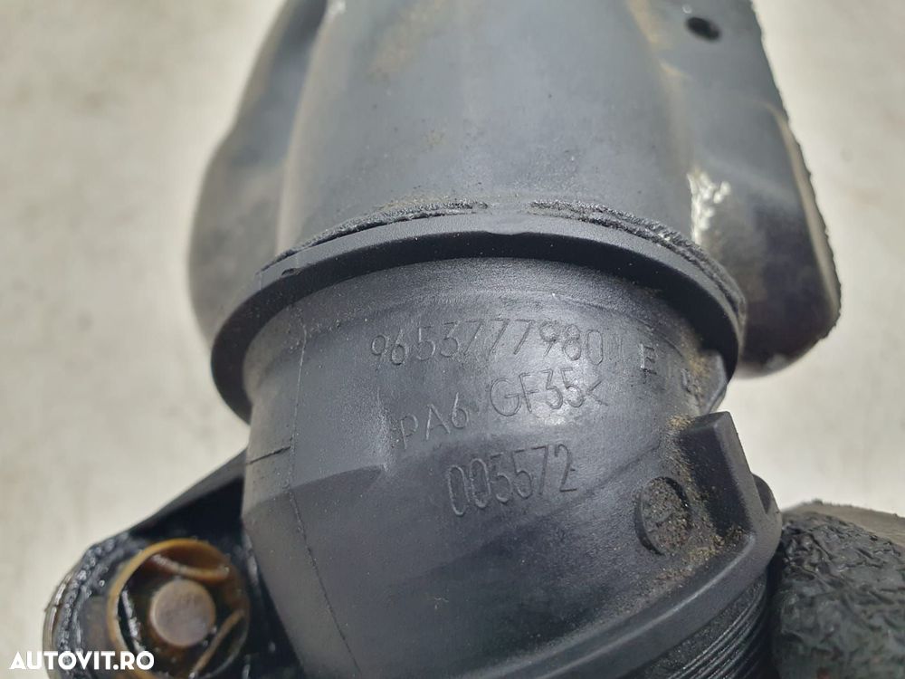 Furtun intercooler 9653777980 1.6 hdi 9H01 Peugeot 207 1 [2006 - 2009 - 4