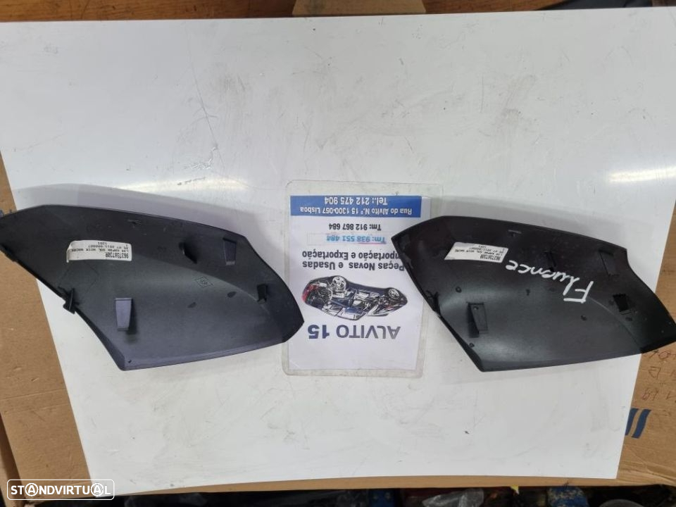 capas de espelhos novas Renault Fluence - 2