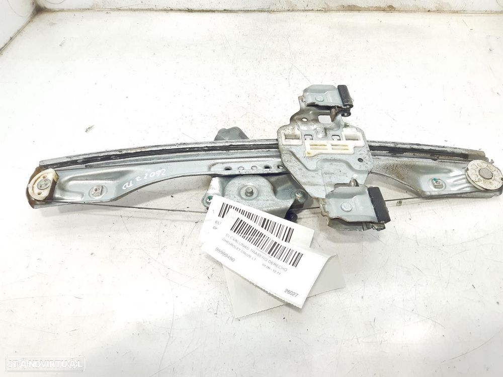 ELEVADOR DE VIDRO TRASEIRO DIREITO CHEVROLET CRUZE 2009 -95999490 - 2