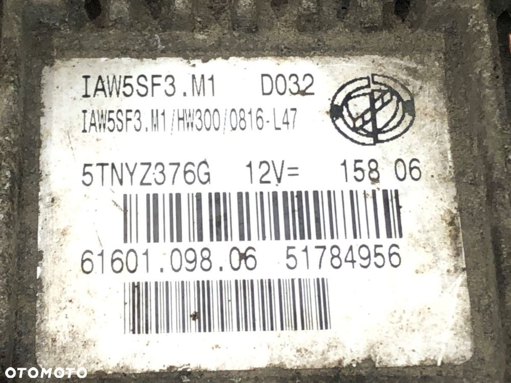 KOMPUTER SILNIKA - 88.00 PLN - FIAT GRANDE PUNTO (199_) 2005 - 2022 1.2 48 kW [65 KM] benzyna 2005 - - 3