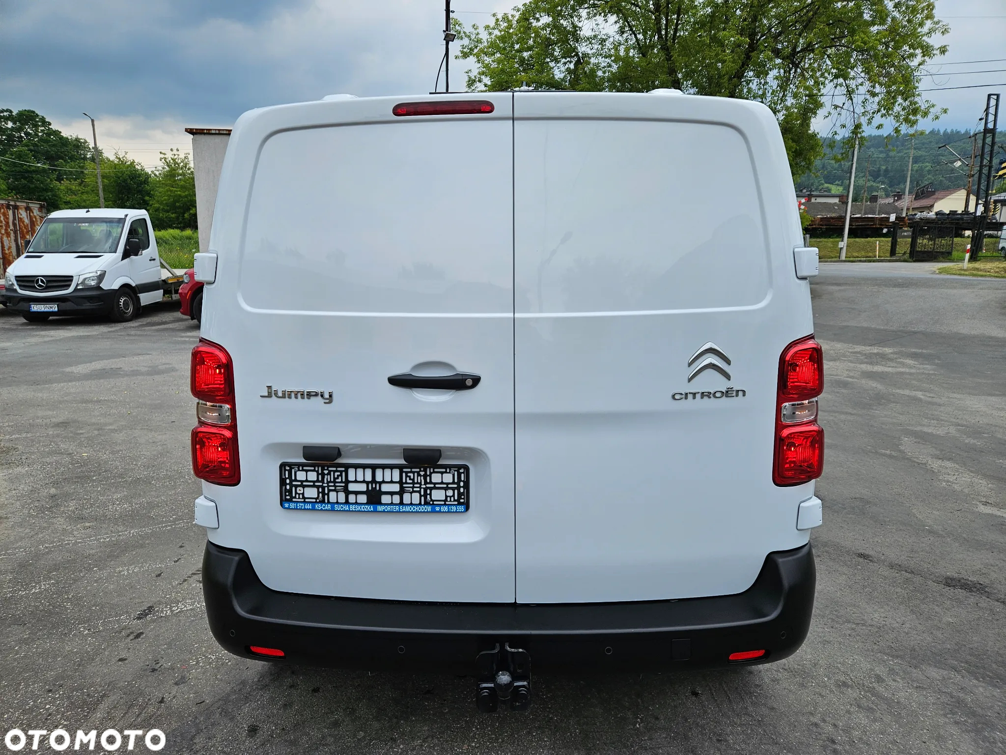 Citroën Jumpy rej 02.2024 przebieg 10500 klima tempomat grip control hak 3osobowy - 8