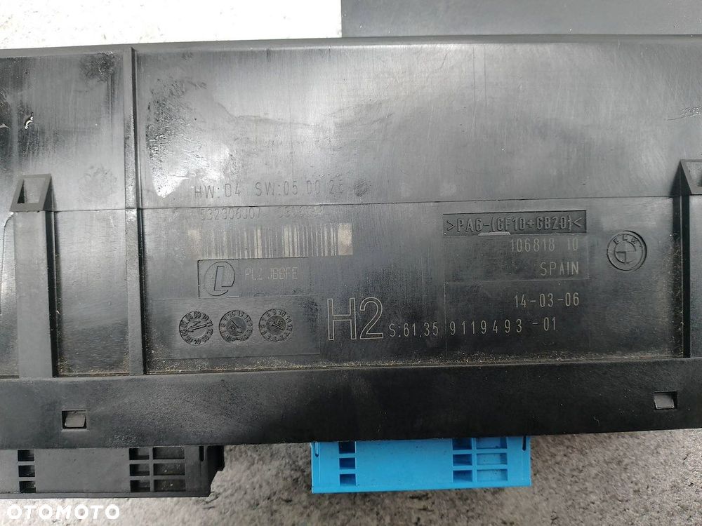MODUŁ KOMFORTU BMW E87 61.35 9119493-01 2.0 D 118d - 3