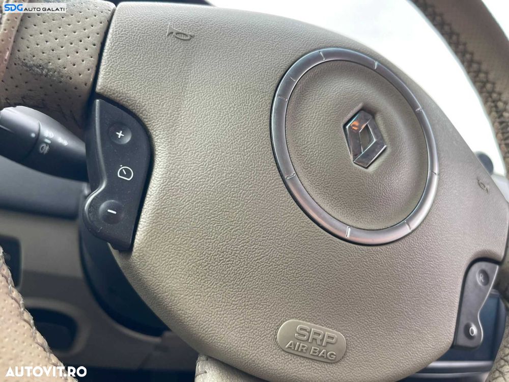 Airbag de pe Volan Modelul cu Comenzi Crem Bej Renault Megane 2 2002 - 2008 [B4540] - 5