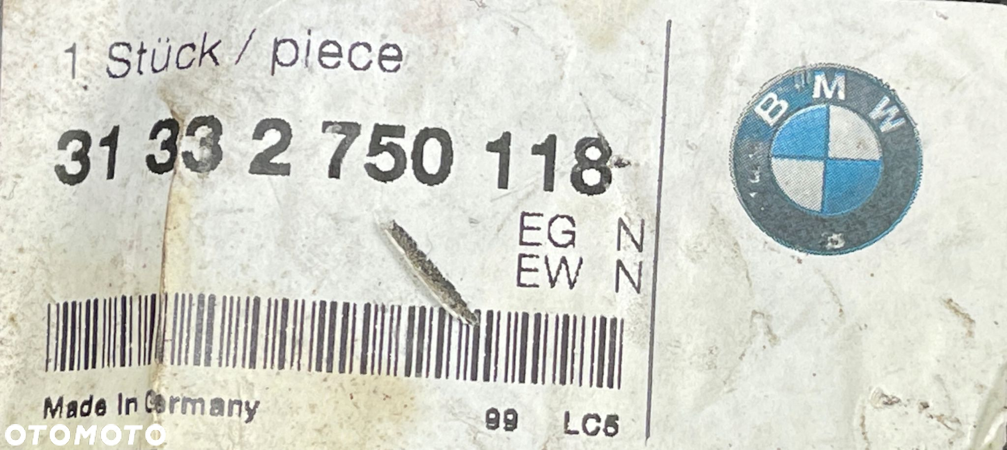 BMW 2000 63-72 MOCOWANIE SPRĘŻYNY PRZÓD 2750118 - 3