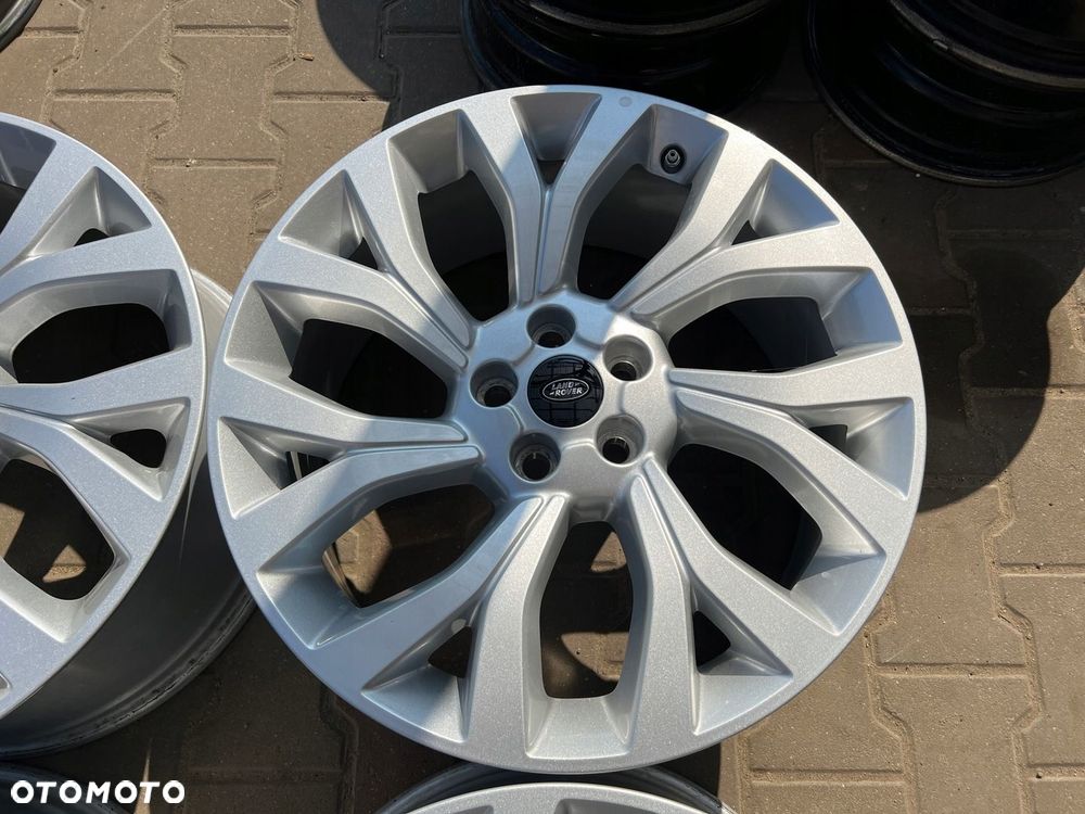 KOMPLET FELG FELGI ALU LAND ROVER 21 ET49 5X120 ORYGINALNE - 7