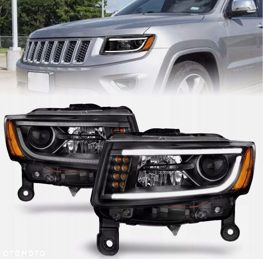 Reflektor Lampa Dayline LED Tube Neon Tuning Jeep Grand Cherokee WK2 Lift - 4