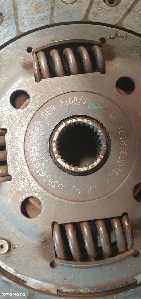 Sprzęgło koło zamachowe sztywne jednomasowe VW Golf V 2.0 SDI 038105273F - 9