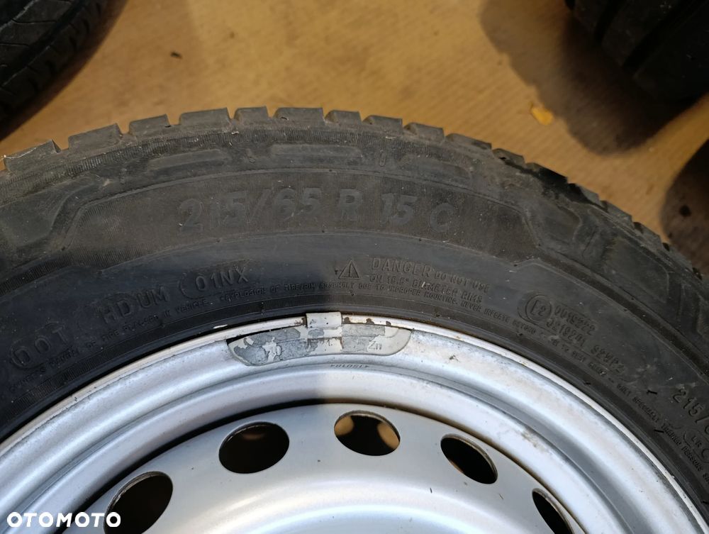 FORD TRANSIT CUSTOM KOŁO KOŁA OPONY FELGI 215/65 R15C 61/2Jx15x60 - 12
