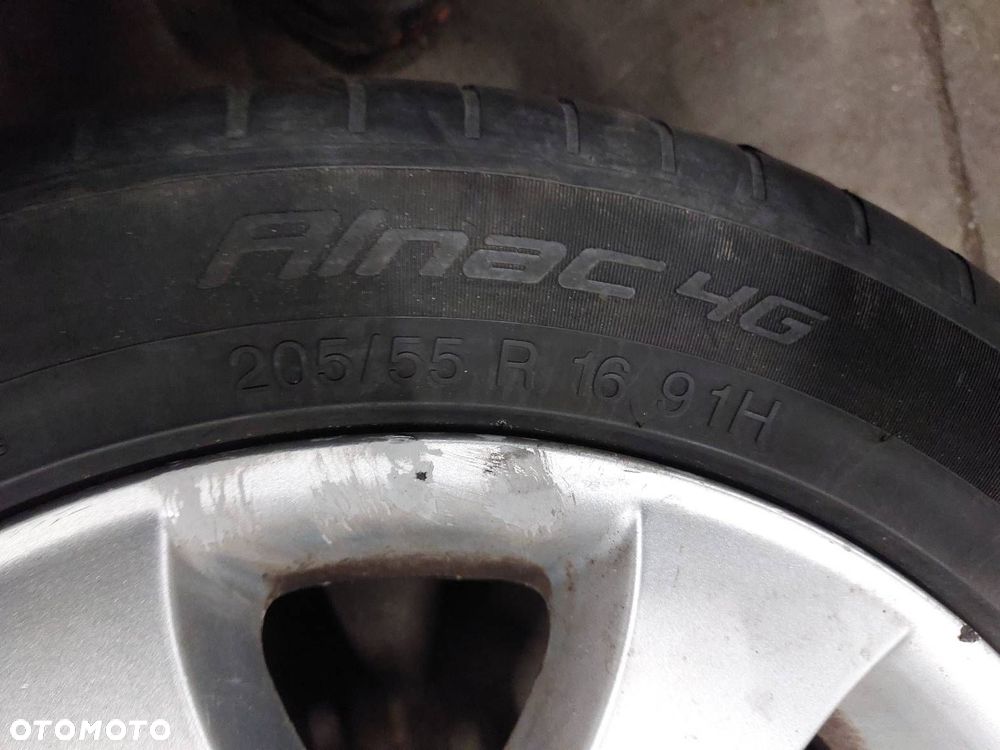 FELGI ALUMINIOWE 4SZT KOMPLET 5x120 7Jx16 ET34 FI72,6 BMW E46 KBA49239 - 5
