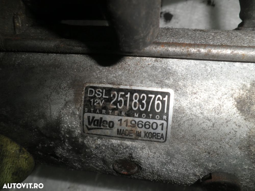 Electromotor Opel Antara , Chevrolet Captiva, 2.2 CDTI / VCDI 25183761 25186039 - 3