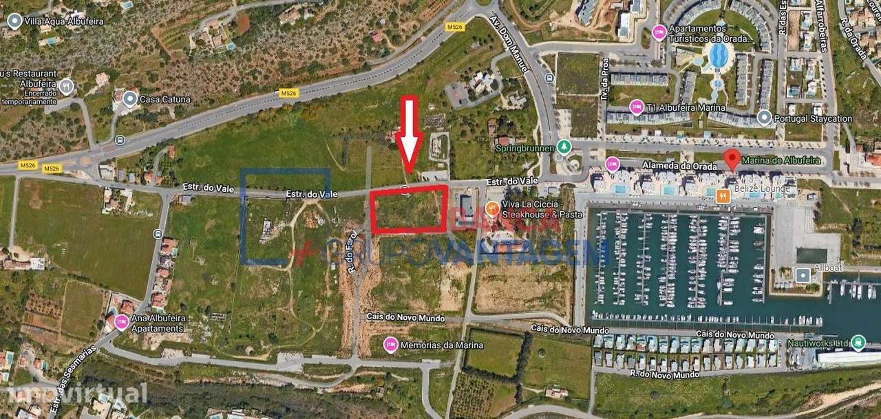 Terreno para construção - Marina de Albufeira - Albufeira - Grande imagem: 3/4