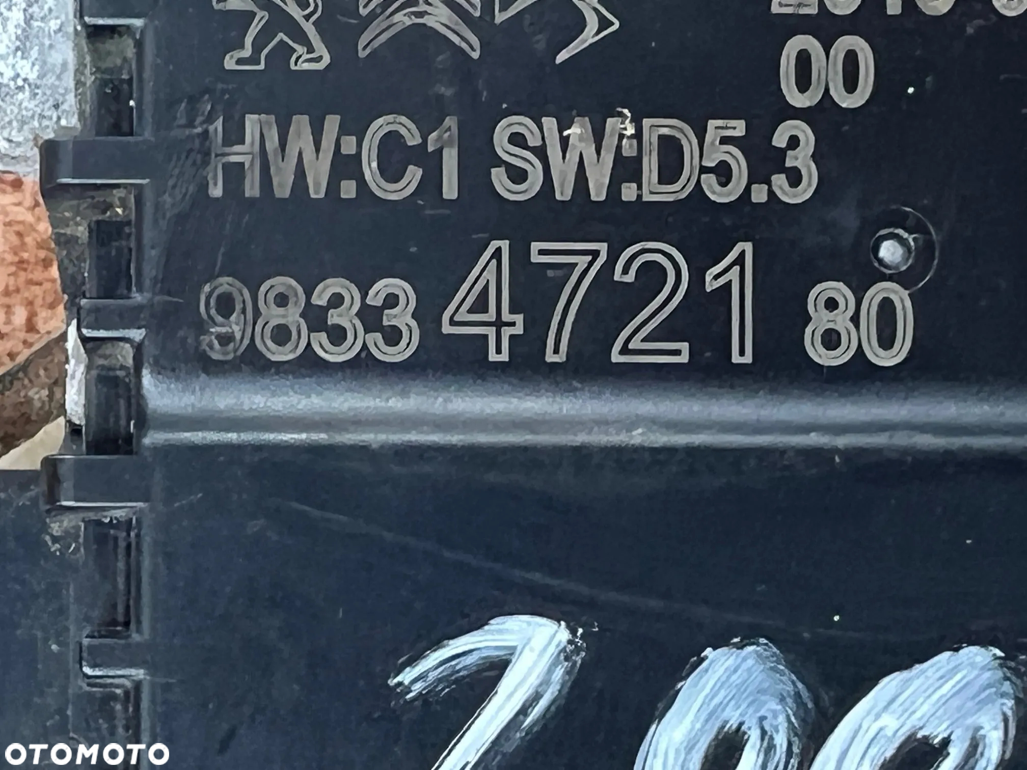 MODUŁ RADAR DISTRONIC PEUGEOT 208 II 2008 II 9833472180 - 3
