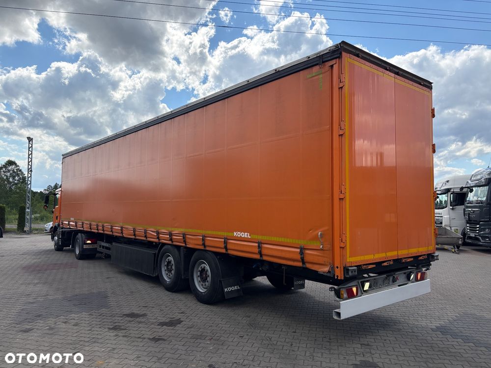 MAN TGM 15.290 + Naczepa KOGEL 2 OSIOWA / DO NAUKI JAZDY / NAUKA JAZDY / TGS / TGL - 7