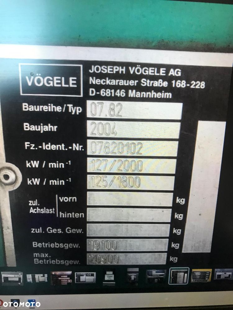 Vogele 1800-1 - 6