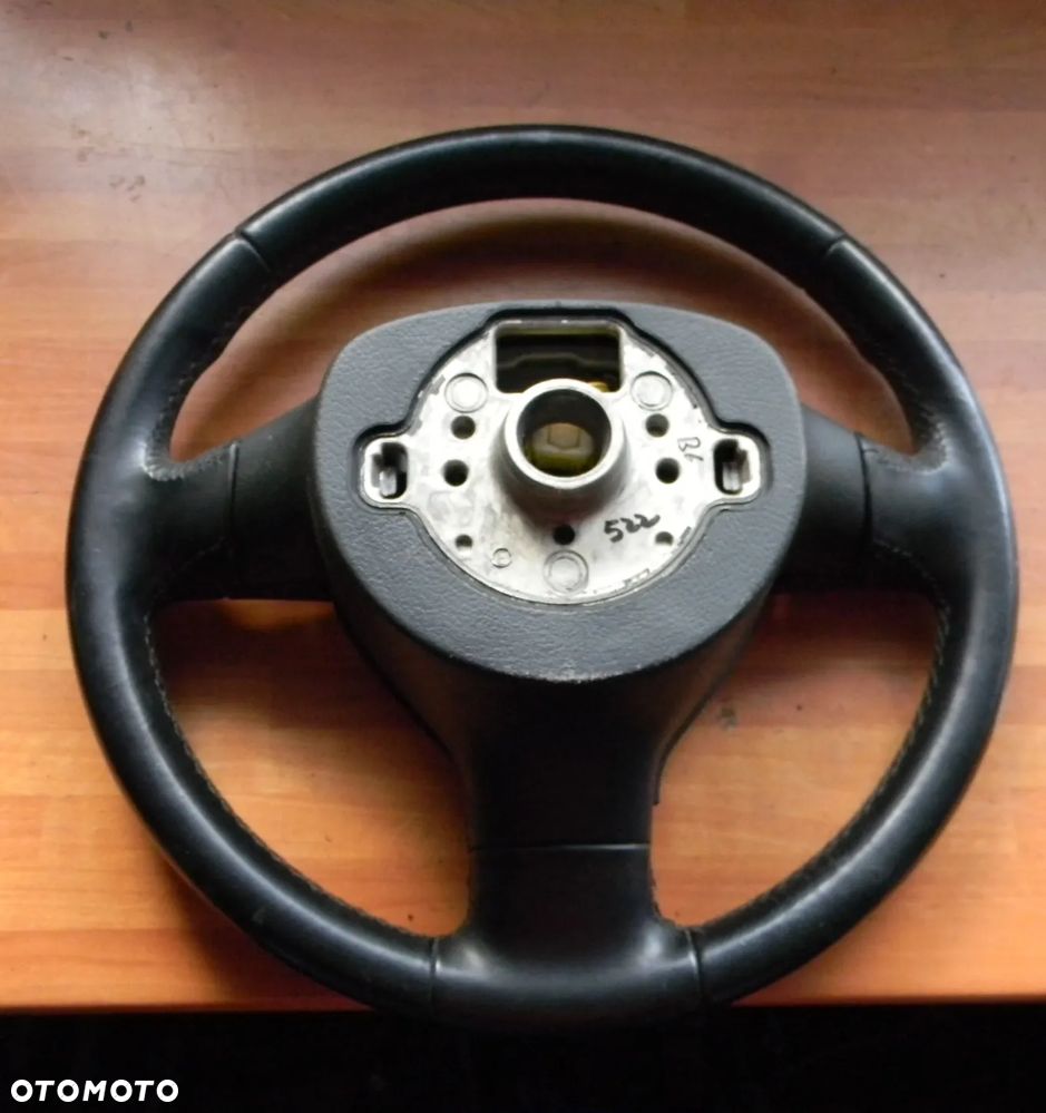kierownica skórzana skóra VW PASSAT B6 3C0 airbag - 7