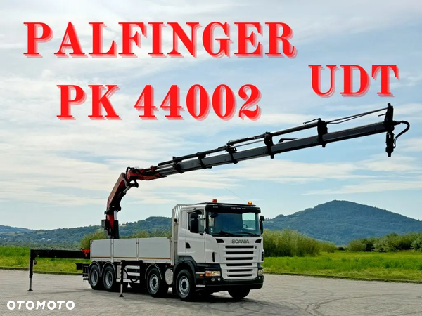 Scania R 420 * SKRZYNIA 6,47 m + PK 44002 + PILOT / 8x4